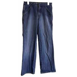 Vintage Gasoline Wide Leg Jeans Size 7/8 Juniors Y2K 90’s Baggie Carpenter